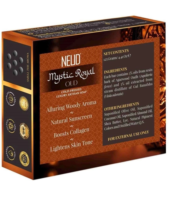 NEUD Skin Whitening Mystic Royal Oud Luxury Artisan Soap Soap for Normal Skin ( Pack of 1 )