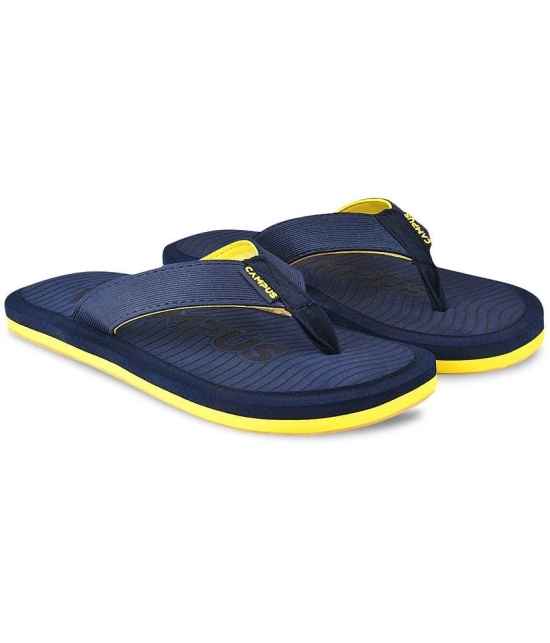 Campus Blue Mens Daily Slipper  (Pair of 1) - None