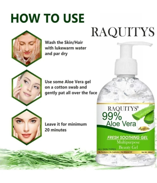 RAQUITYS Moisturizer All Skin Type Aloe Vera ( 300 ml )