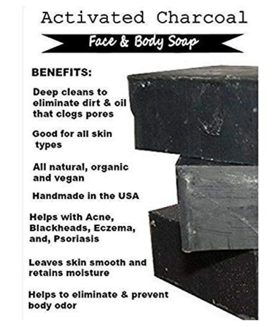 Khadi Herbal Charcoal Soap 375 g Pack of 3