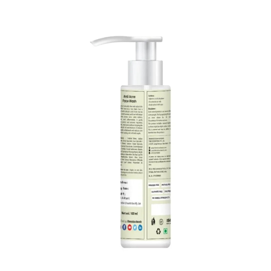 Anti-Acne Face Wash for Acne & Blemishes 100ml