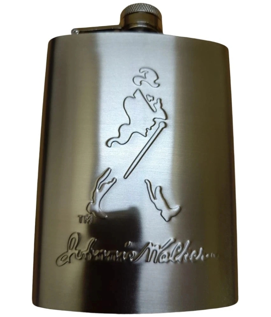 JGG JAIN GIFT GALLERY Steel Hip Flask - Steel