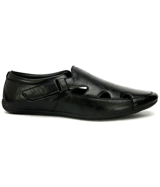 Fentacia - Black Men's Sandals - None