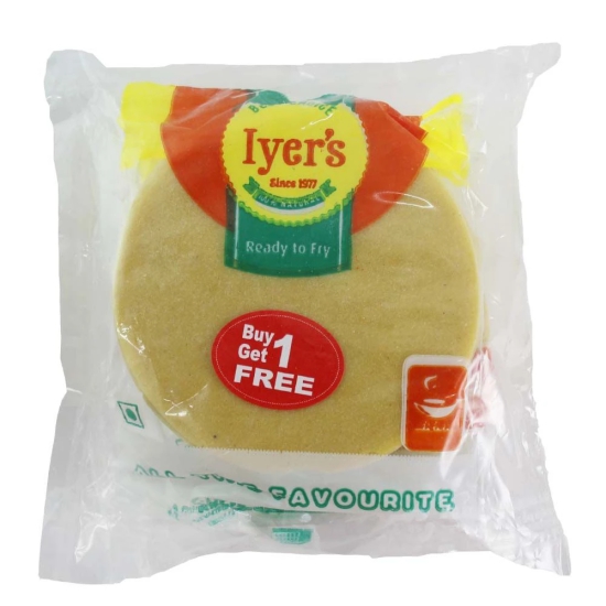 Iyers Plain Papad, 200 Gm