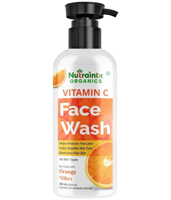 Nutrainix Organics Vitamin C Brighten Face Wash 100 mL