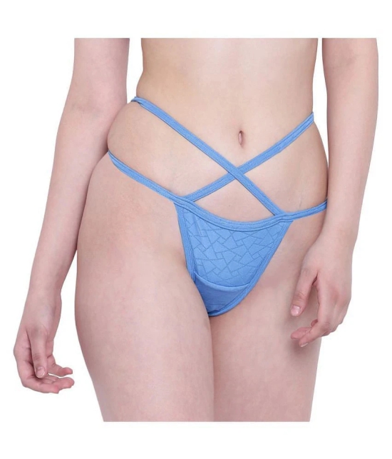 La Intimo Polyester Thongs - XL