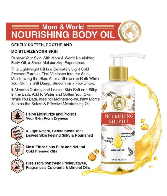 Mom & World Mother Nourishing Body Oil ( 200 ml )