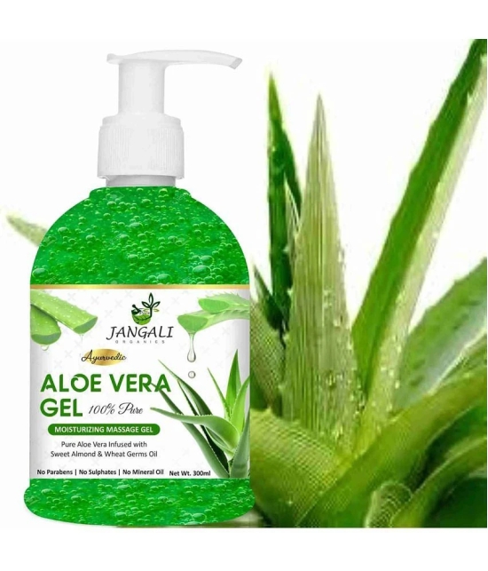 PURE JANGALI ORGANICS Aloe Vera Multipurpose Beauty Gel For Skin And Hair 300ML