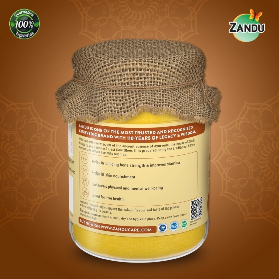 A2 Desi Cow Ghee 500ml-500ml