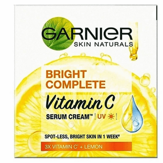 Garnier Face Cream Bright Complete Fairness Serum Gel 23 gm