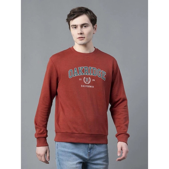 RedTape Rust-ColoRed Sweatshirt for Men | Full Sleeve Sweatshirt | Regular Fit