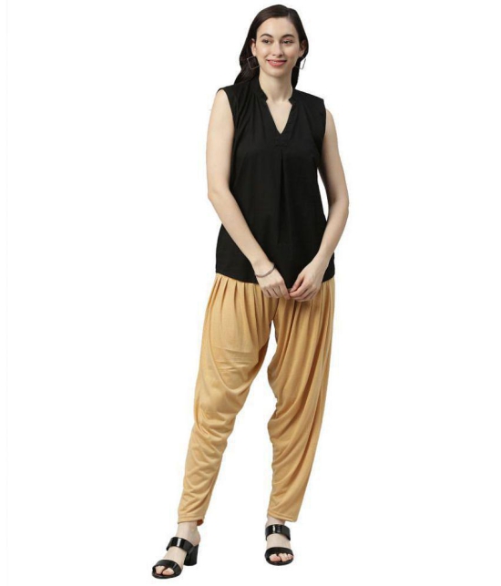 Jcss - Viscose Brown Women's Patiala ( Pack of 1 ) - XL