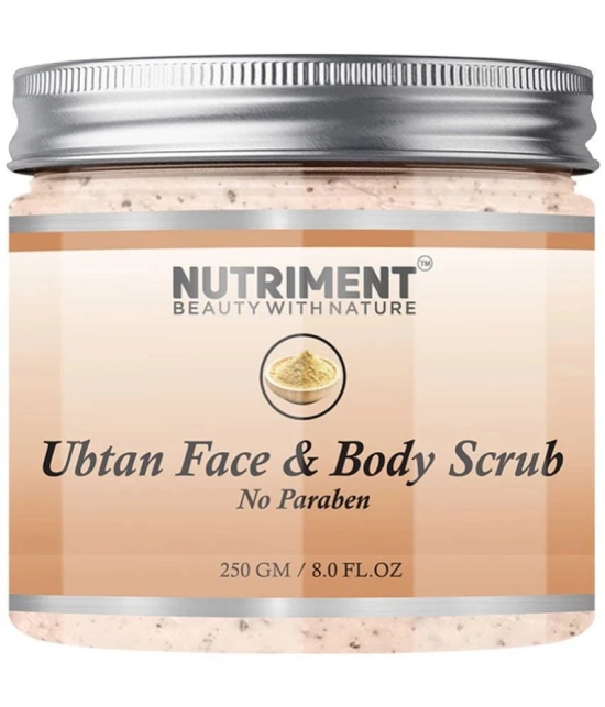 Nutriment Ubtan Face And Body Scrub For Men & Women ( Pack of 1 ) - 250gm