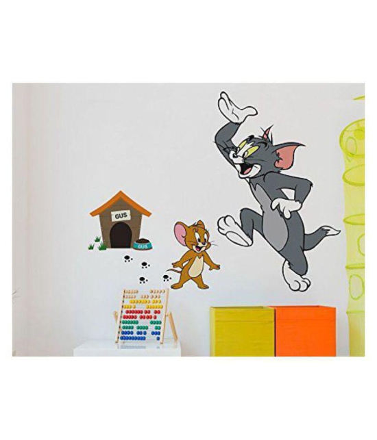 Asmi Collection Cartoon Cartoon Characters Sticker ( 80 x 100 cms )