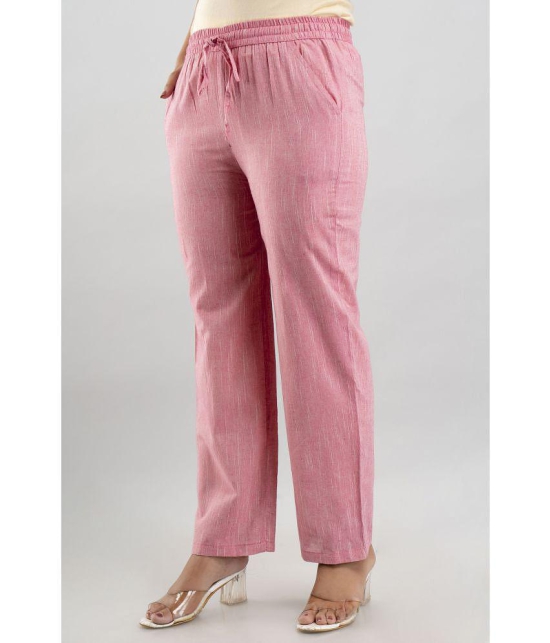 MAUKA - Pink Cotton Womens Palazzo ( Pack of 1 ) - None