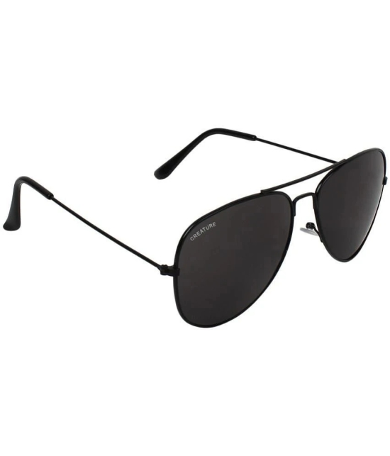 Creature - Black Oval Sunglasses Pack of 1 - Medium