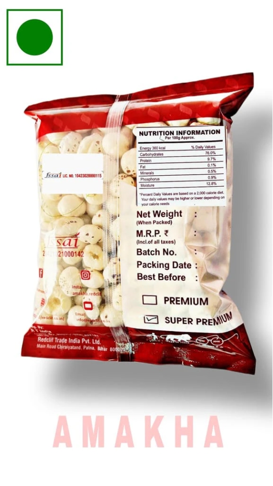 Phool Makhana | Foxnut | Super premium Makhana 100gn X 2