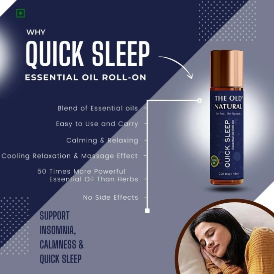 Quick Sleep  Migraway Roll On 10ml for better sleep and Stress Relief Combo Pack-Quick Sleep & Migraway Roll On 10ml for better sleep and Stress Relief (Combo Pack)