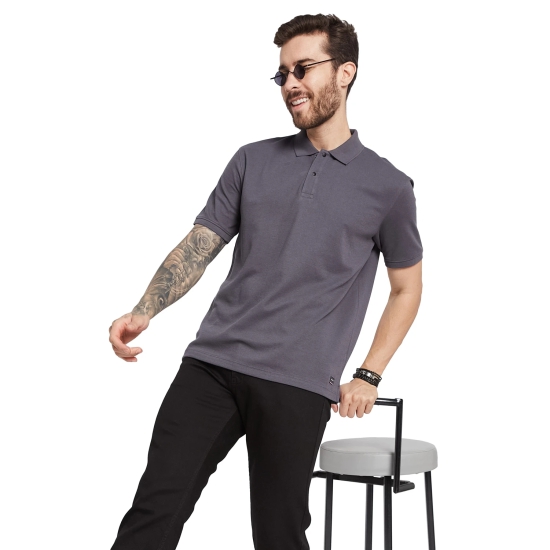 Octave Men Polo Collar Pockets T-Shirt