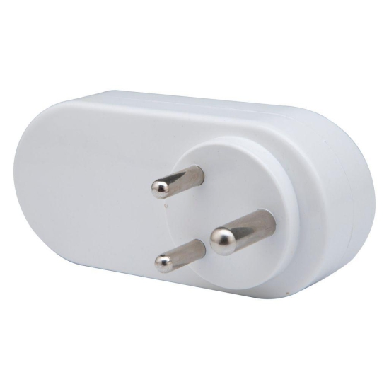 Lapcare Multiport Travel Charger with 2 USB and 1 Type C port (White)