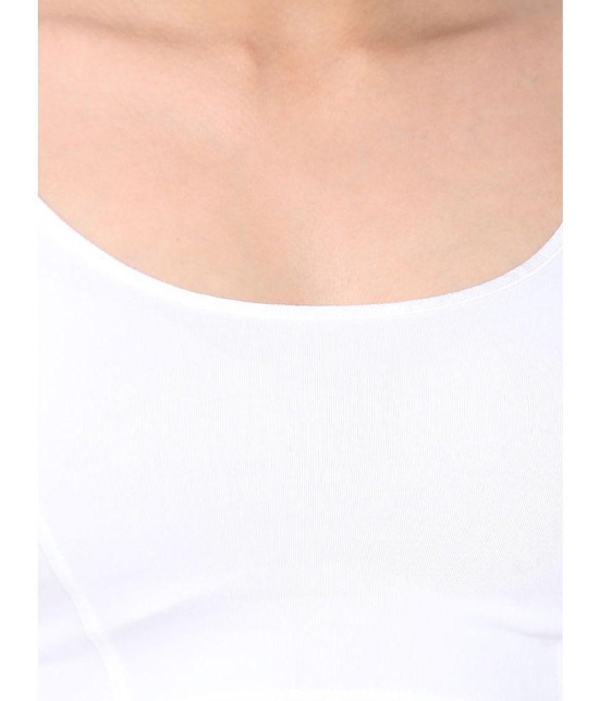 Vami - White Readymade without Pad Cotton Blend Women's Blouse ( Pack of 1 ) - None