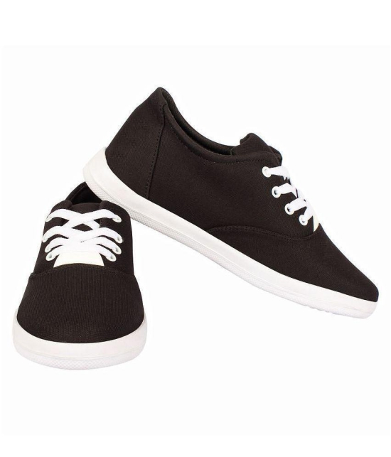 Kzaara Lifestyle Black Casual Shoes - 6