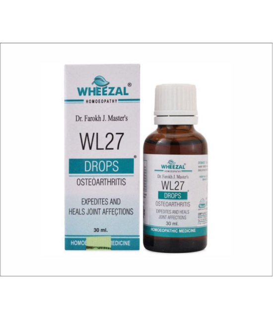 Wheezal WL-27 Osteorthritis Drops (30ml) (PACK OF TWO) Drops 30 ml