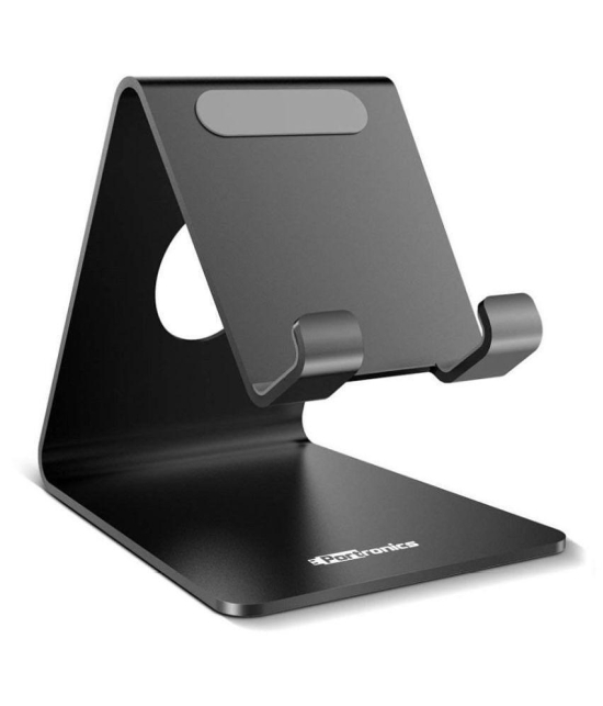 Portronics  POR-122  MODESK Universal Mobile Holder Stand (Black) for all smartphones - Black