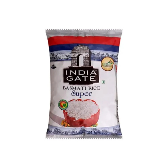 India Gate Basmati Rice Super, 1 Kg