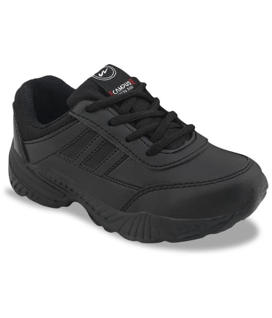 Campus - Black Boys School Shoes ( 1 Pair ) - None