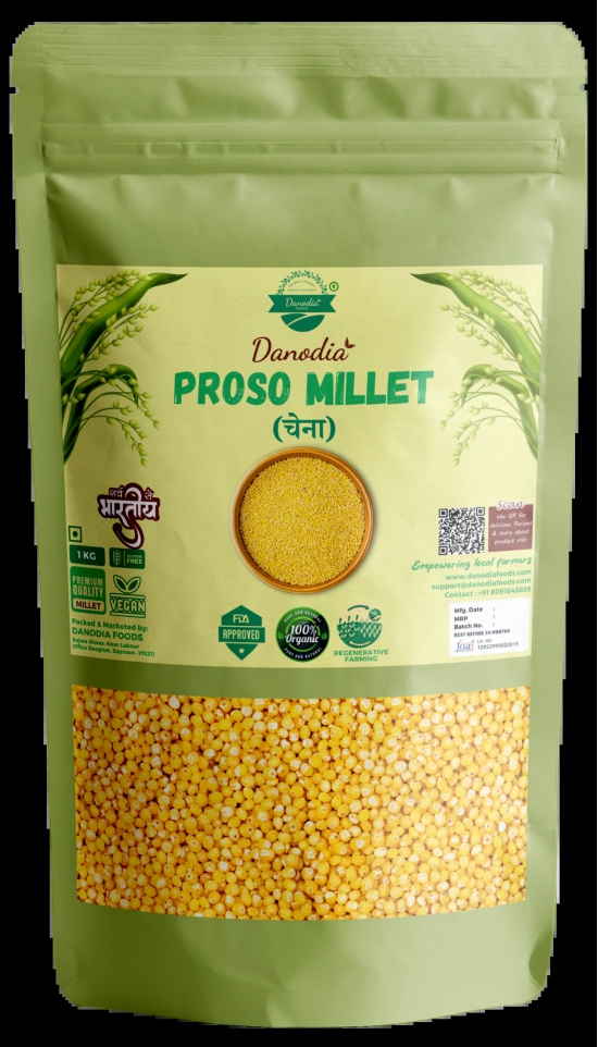 DANODIA FOODS ORGANIC PROSO MILLET 1Kg