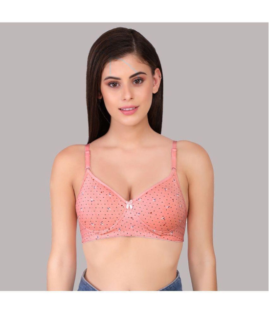 Tkeshto - Multicolor Cotton Lightly Padded Women's Everyday Bra ( Pack of 3 ) - None