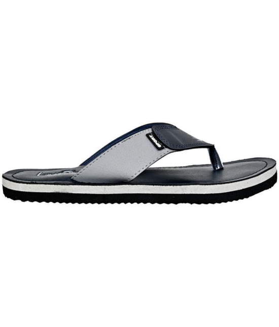 GRASS WALK - Navy Blue Men''s Thong Flip Flop - None