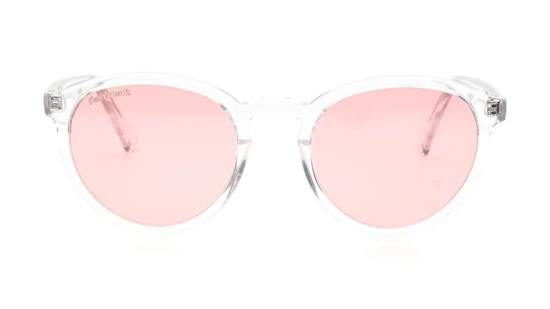 Pink Round Sunglasses for Unisex