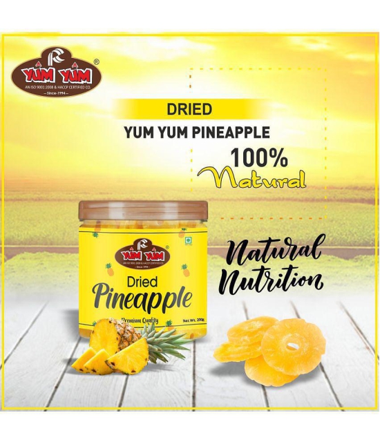 YUM YUM Premium Dried Pineapple 200 g