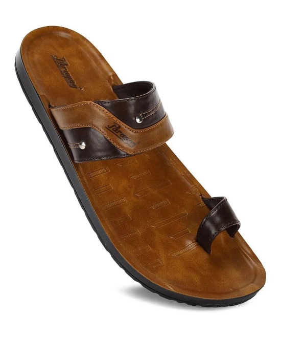 Paragon - Tan Mens Thong Flip Flop - None