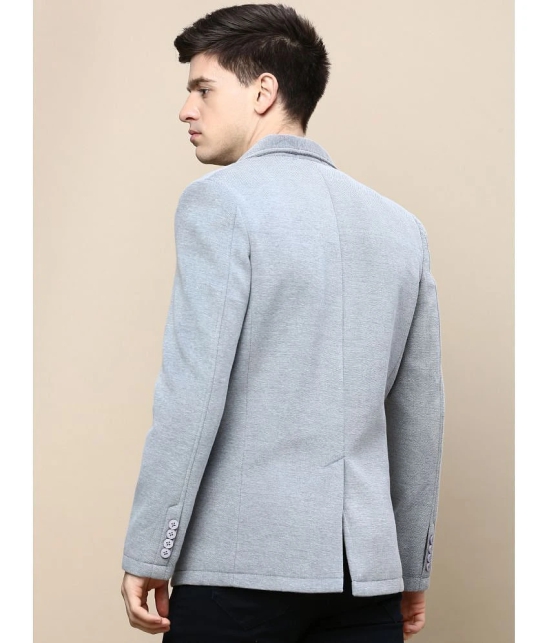 Showoff Cotton Blend Mens Blazer - Grey ( Pack of 1 ) - None