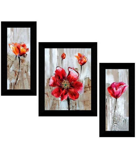 Saf - Floral Painting With Frame