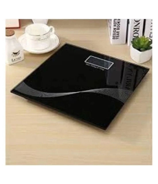 sakshi enterprise Lcd Display Digital Weighing Machine For Human Body Digital Weighing Scale(Black Pattern). Weighing Scale