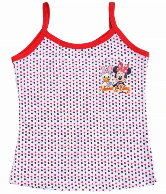 BODYCARE MINNIE & FRIENDS GIRLS VEST DORI NECK SLEEVELESS ASSORTED-PACK OF 3 - None