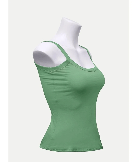 Radprix Cotton Camisoles - Green Single - None