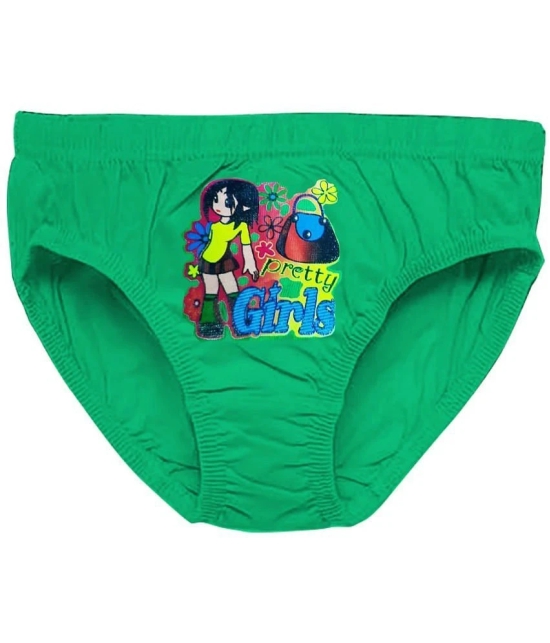 HAP - Multi Cotton Girls Panties ( Pack of 10 ) - None