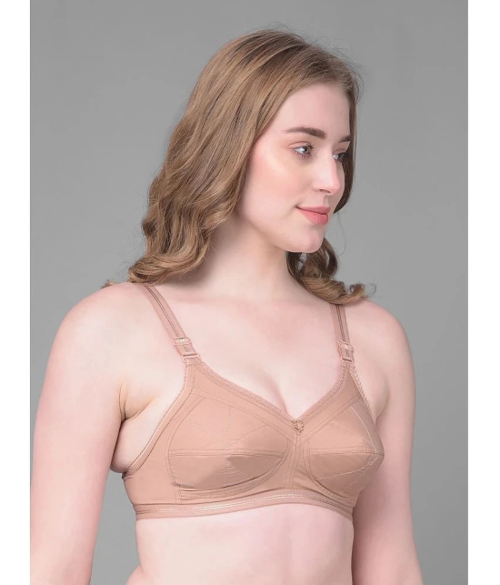 Dollar Missy Beige Cotton Non Padded Womens Everyday Bra ( Pack of 1 ) - None