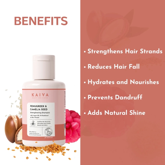 Fenugreek Strengthening Shampoo with Camellia Seed Extract