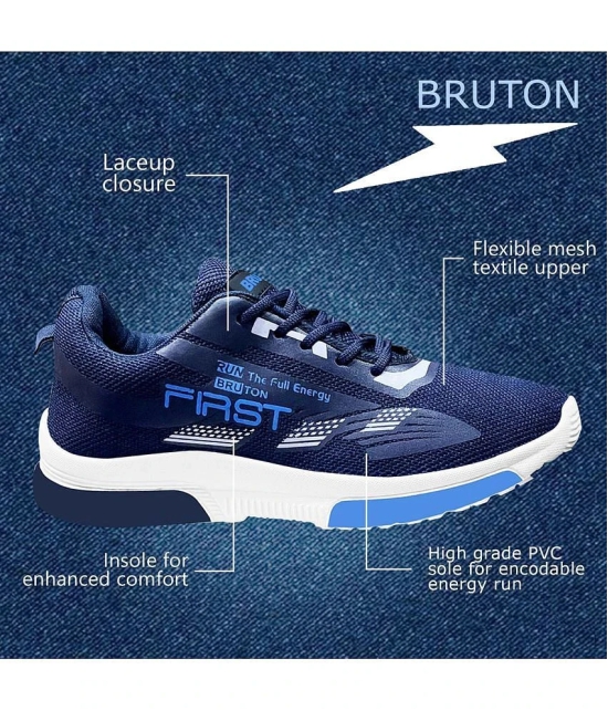 Bruton Blue Men Outdoor Shoes - None