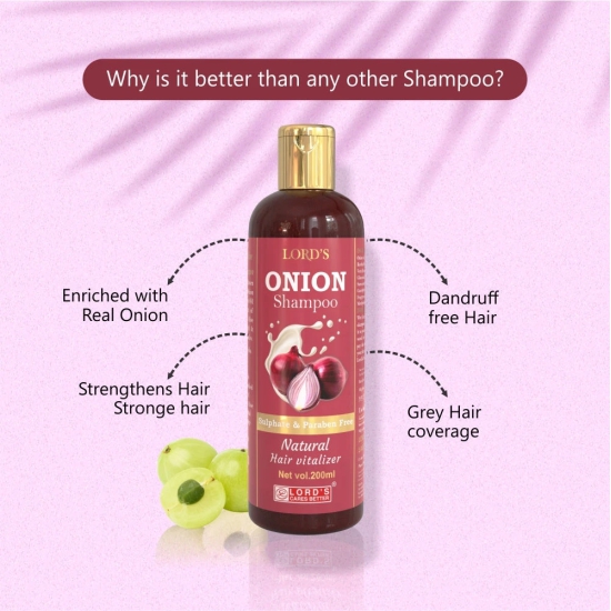 Onion Shampoo (200ml)