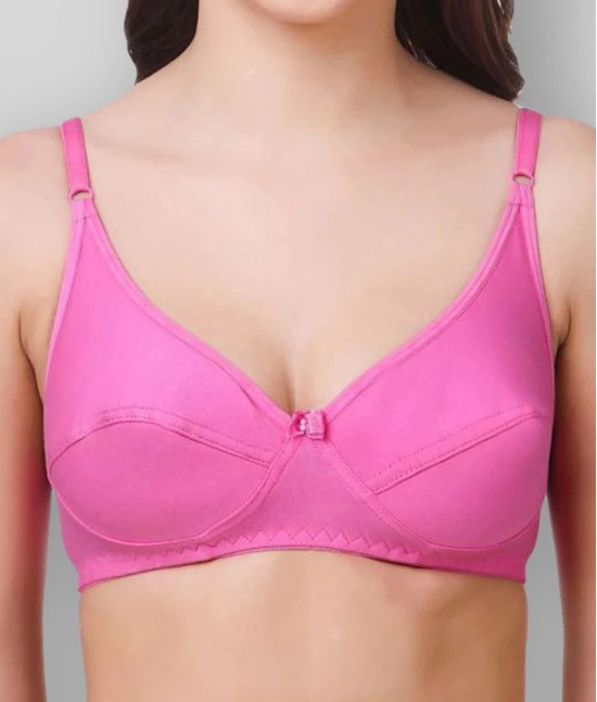 Kiran Enterprises - Multicolor Cotton Non - Padded Womens Push Up Bra ( Pack of 6 ) - 32B