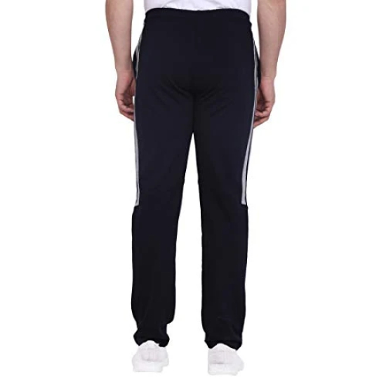 London Hills Mens Regular Fit Soft and Strong Trackpants | Track Pant for Men | Striped Track Pants for Men (Pack of 1)