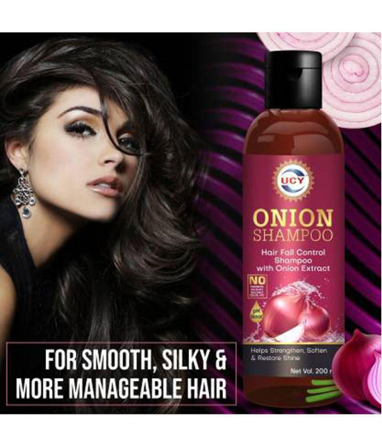 UCY Onion Shampoo for Hair Fall Control Shampoo Shampoo 200 mL