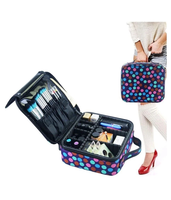 House Of Quirk Multi Color Makeup Cosmetic Storage Case